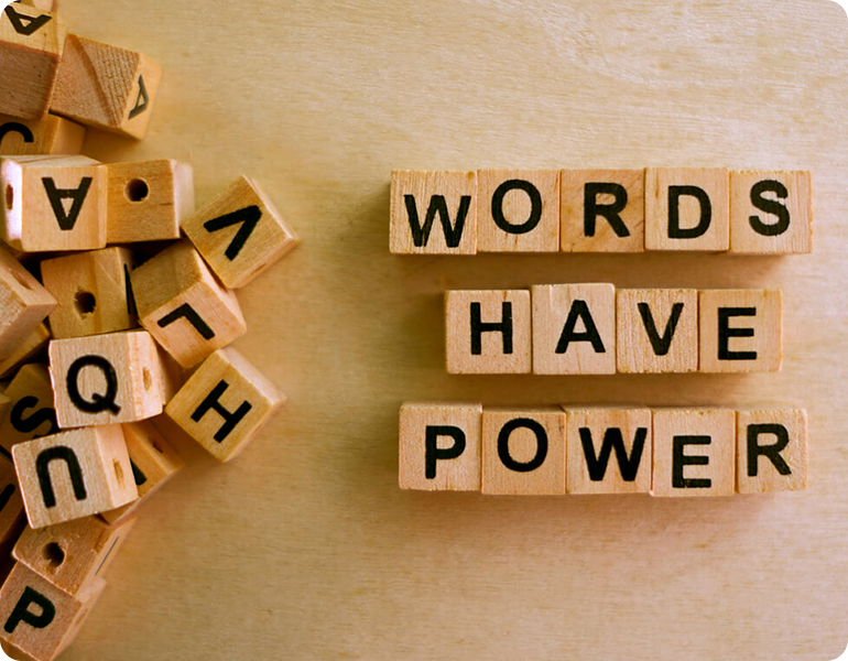 Words Have power, using persuasive language in email marketing to give your client value and put them in a buying mood is vital